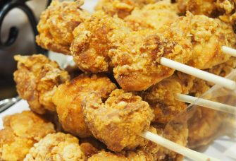屋台の串ザンギ